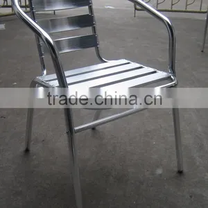 00 Restaurant Garden Aluminum Stackable Dining Chair YC001 thumbnail-2