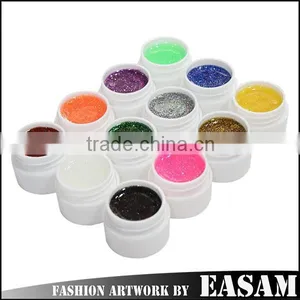 Easam Hot 12 Colors Soak off uv Gel Set thumbnail-1