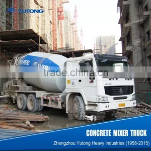 YUTONG Efficient 9 Cubic Meters Concrete Mixer Truck For Sale thumbnail-1