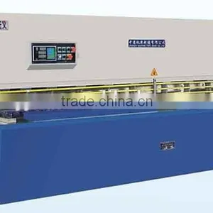 China Manufacturer CNC Sheet Metal Shear Cutting Machie,good Selling QC12y-6x3200 Hydraulic Shearing Machine thumbnail-1