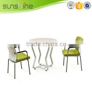 Turkish Coffee Table Wooden Table With Metal Frame White or Black Color thumbnail-1