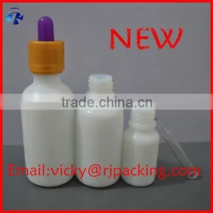 White Porcelain Glass Bottle/fancy Glass Dropper Bottle/essential Oil Bottle thumbnail-3