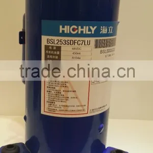 Constant-speed R134a Hitachi Highly Compressor BSL180DT for Air Conditioning thumbnail-1