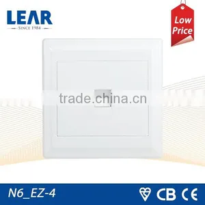 N6 Series Wall Switch 1 Gang TEL Socket thumbnail-1