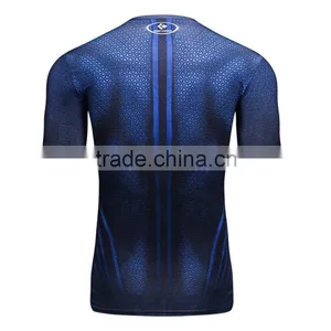 Men Superhero Superman Bat-man Distressed Shield T Shirt Iconic Superman Steel T Shirt thumbnail-4