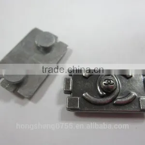 Wholesale High Quality Bulk Price Handbag Wallet Metal Badge Logo Plate thumbnail-1