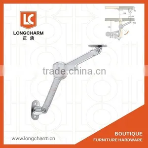 Adjustable Cabinet Door Lift 12-15kgs Light Support Arm Lifting Mechanism Kitchen Made in China thumbnail-3