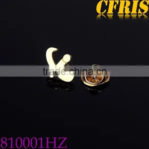 Wholesale Fashion Gold Lapel Pins China thumbnail-1