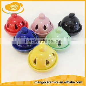Cheap Wholesale Mini Size Ceramic Porcelain Aroma Oil Burner thumbnail-2