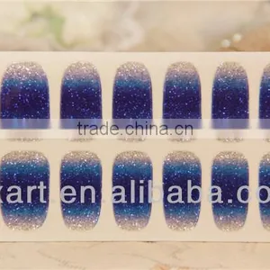 Glitter Nail Sticker Spring Nail Stickers Colourful Nail Sticker thumbnail-6