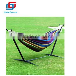 Double Hammock With Space Saving Steel Stand thumbnail-2