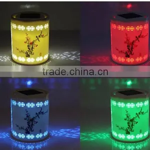 Solar Ceramic Light for Garden thumbnail-2