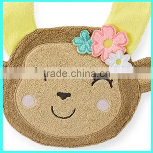 2015 New Design Monkey Girl Toddler Bibs, Waterproof Baby Bib thumbnail-2