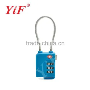 TSA Lock,TSA Padlock,Combination Lock,3 Dials Lock,Travel Lock,Luggage Lock by YiFeng thumbnail-2