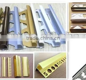 Aluminium Tile Edging Stair Nosing/stair Decorative Edging/anti-slip Strip for Stair Floor thumbnail-5