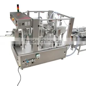 SW-8-200 2015 Rotary Preformed Snacks Bag Packaging Machine thumbnail-1