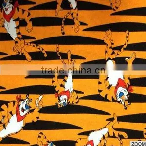 Cute Little Tiger Cartoon Fabric thumbnail-1