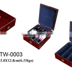 Custom Wooden Wine Packing Box Wholesale Wine Gift Set thumbnail-1