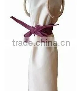 Drawstring Non Woven and Plastic Wine Bag thumbnail-1