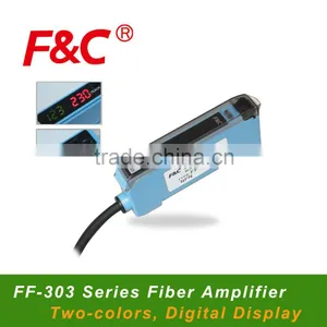 F&C FF-303 Series Fiber Amplifier, Digital Panel, Two Color, Three Bit Digital Display thumbnail-1