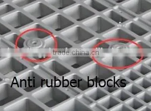 Double Faced Heavy Duty Cheap Plastic Pallet For Sale 1300*1100 thumbnail-4