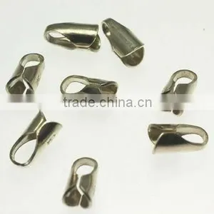 3mm Sterling Silver Open End Caps Findings thumbnail-1