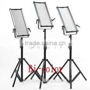 CAME-TV 1092B Bi-Color LED Video Light Film Studio Panel Light Kit(3 Piece Set) thumbnail-1