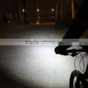 USB Rechargeable Rainproof LCD Backlight Bike Odometer Wireless Bicycle Led Light thumbnail-6