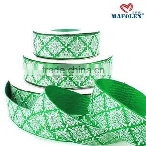 Christmas Decoration Make Flowers With Ribbon Pink Grosgrain for Wrapping thumbnail-2