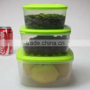 Food Level Plastic Storage Box Crisper With Lid thumbnail-4