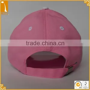 New Custom Female 6 Panel 100%cotton 3D Embroidered Curved Baseball Cap Wholesale thumbnail-4