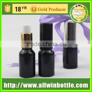 Hot Pack Black Glass Spray Bottle for Cosmetic Container thumbnail-1