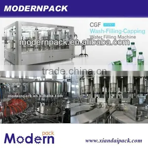 Automatic Mineral Water Filling Production Equipment -3 In1 Filling Machinery thumbnail-1
