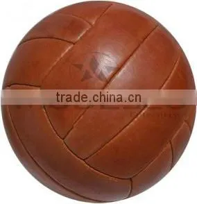 Retro Leather Soccer Ball thumbnail-1