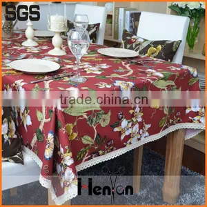 Wholesale Custom Polyester Linen Paper Table Cloth thumbnail-3