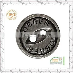 Oeko-tex Approved Custom Made 4-hole Metal Button thumbnail-3