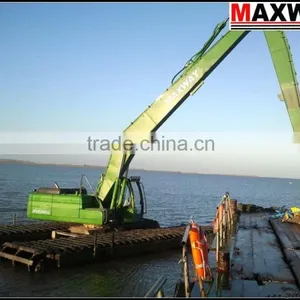 Amphibious Pontoon Undercarriage of Amphibious Excavator , Suitable to 20 to 23Ton Class Excavator , Model: MAX200PU thumbnail-6