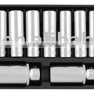 18 PC 1/2DR. DEEP SOCKET SET thumbnail-1