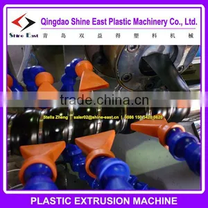 Electric Cable Protection Tube Machine / PP PE Cable Protector Making Machine thumbnail-1