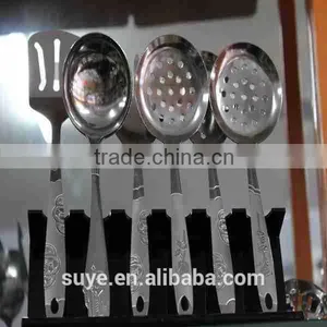 High Quality Stainless Steel Cutlery Set Set With Gold Plated Handle thumbnail-6