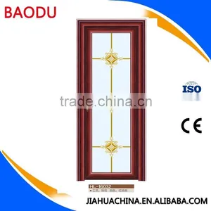 Top Brand Glass Interior Swing Doors Soundproof Aluminum Glass Door thumbnail-1