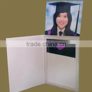 White Graduation Photo Frame /inviting Card With Photo thumbnail-1