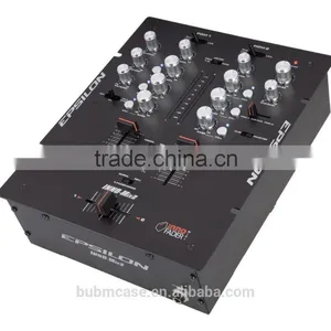 Factory Price EPSILON INNO MIX 2 Channel SCRATCH DJ Mixer With Balance TRS 1/4 Master Outputs & 1/4 Headphone Input thumbnail-5