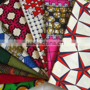 Imitation Wax Prints Fabric 100% Cotton thumbnail-1