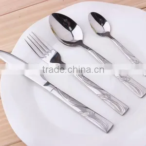 Jieyang Household Luxury Stainless Steel Cutlery Set Use In Restaurant KX-S150 thumbnail-1