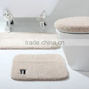 Bathroom 3-piece Set Rug Mat Waterproof Bathroom Carpet thumbnail-5