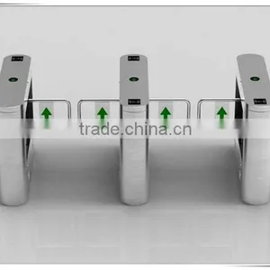 Security Bi-directional Pedestrian Access Control Barrier Gate and Swing Barrier Turnstiles thumbnail-6