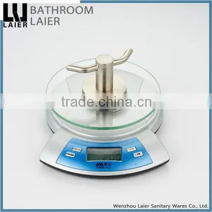 Simple Printing Lines Zinc Alloy Brush Nicked Bathroom Sanitary Items Wall Mounted Double Robe Hook thumbnail-5