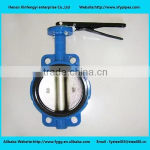 PN10/PN16 Butterfly Valve, Stainless Steel Wafer Valve thumbnail-3