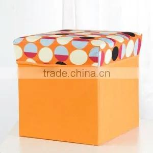 Newest Fashion Style No-woven Foldable Storage Box With Cardboard thumbnail-1